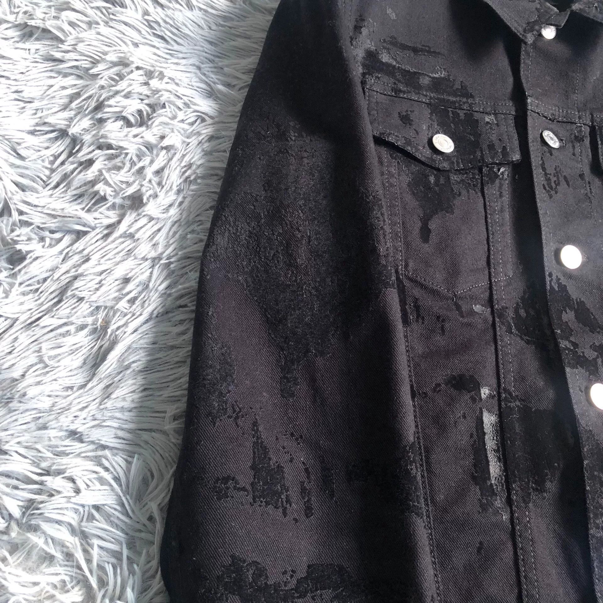 Dior dior paint splatter denim jacket Size US M / EU 48-50 / 2 - 5 Thumbnail