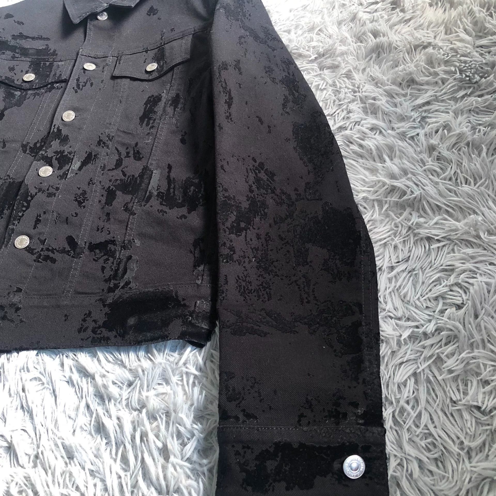 Dior dior paint splatter denim jacket Size US M / EU 48-50 / 2 - 4 Thumbnail