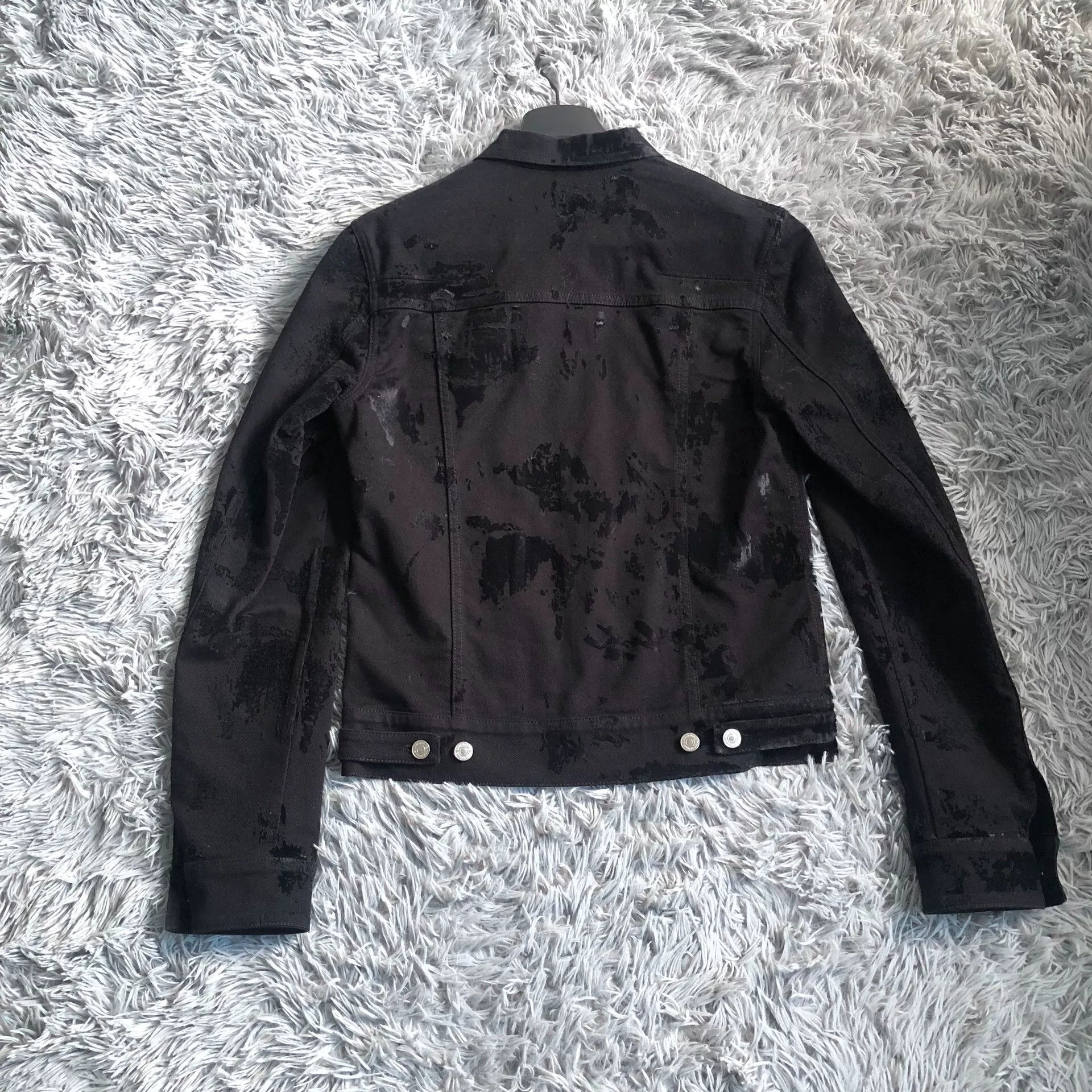 Dior dior paint splatter denim jacket Size US M / EU 48-50 / 2 - 7 Thumbnail