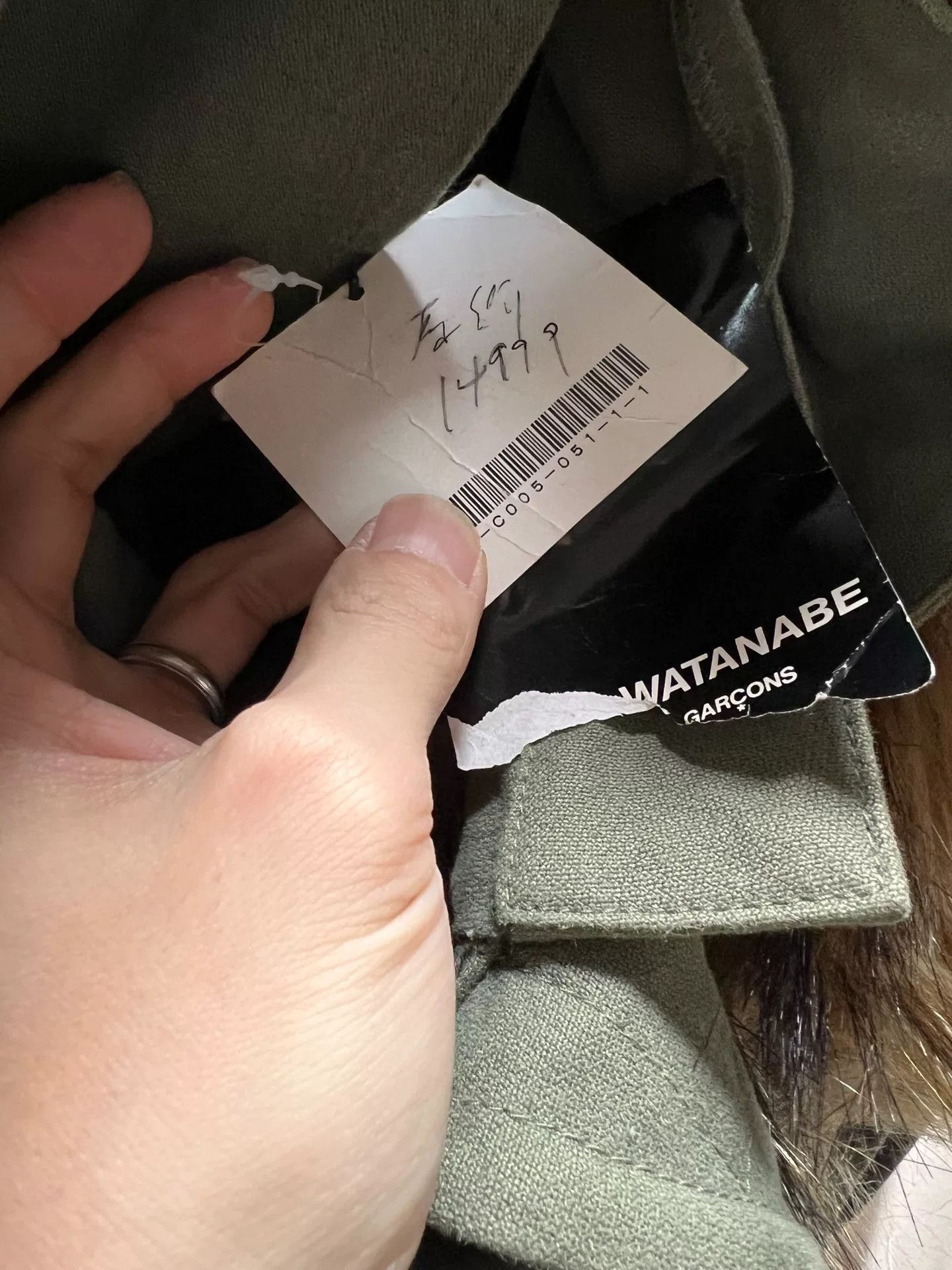 Junya Watanabe junya watanabe military style oversized coat Size US XS / EU 42 / 0 - 9 Thumbnail