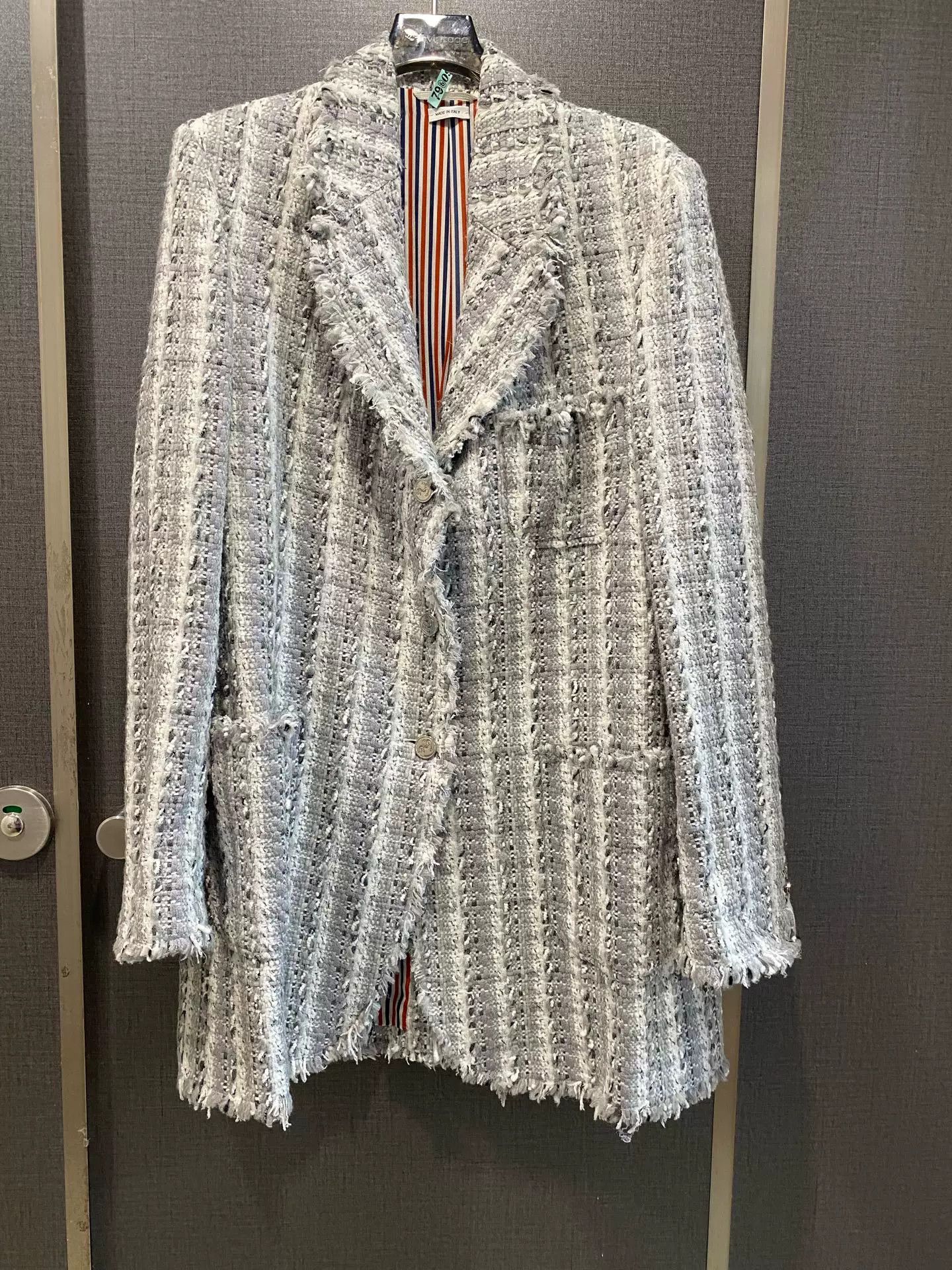Thom Browne thom browne women's oversized checked coat Size US L / EU 52-54 / 3 - 3 Thumbnail