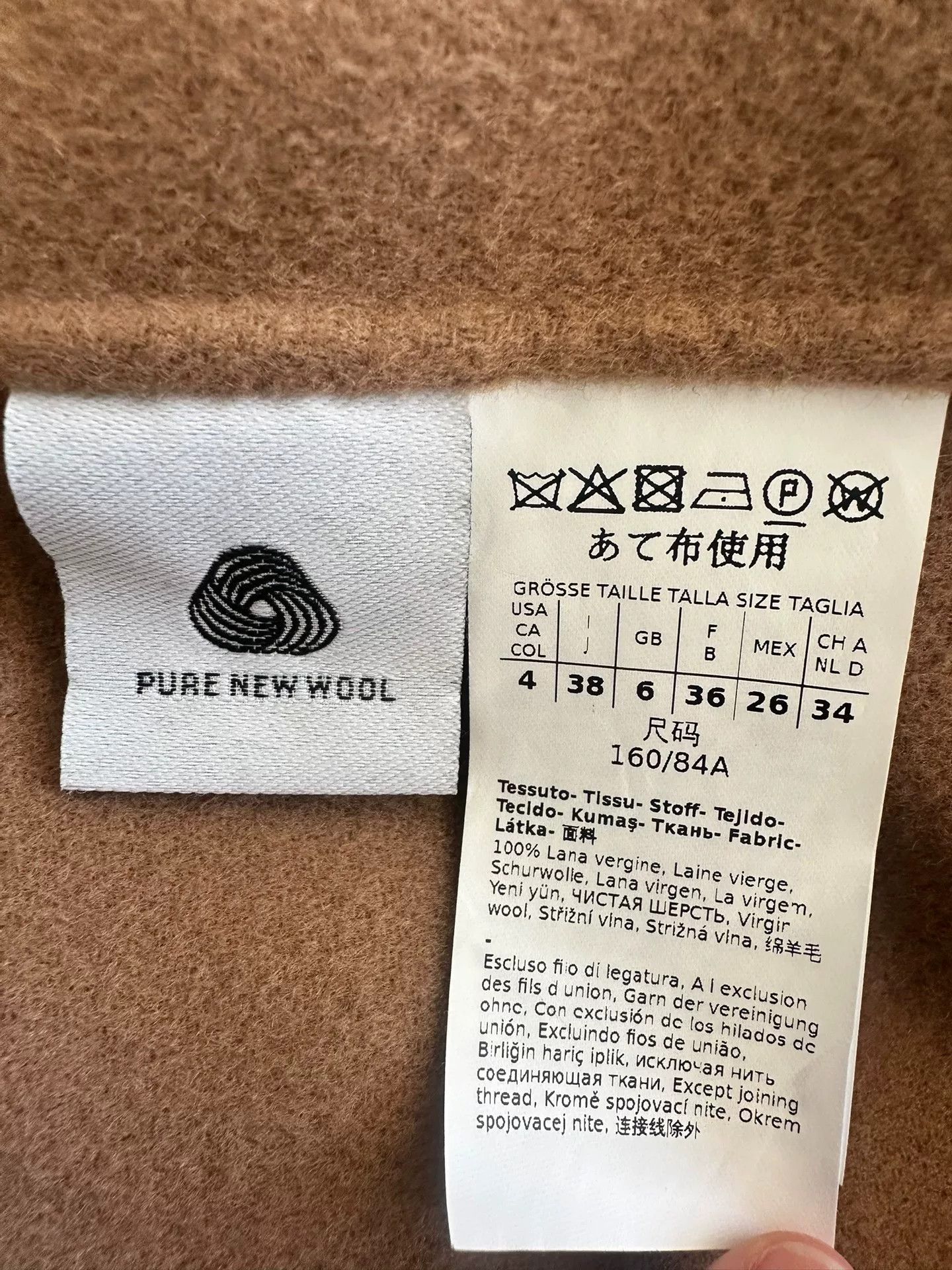 Max Mara maxmara arona camel wool coat size 38 Size US S / EU 44-46 / 1 - 2 Thumbnail