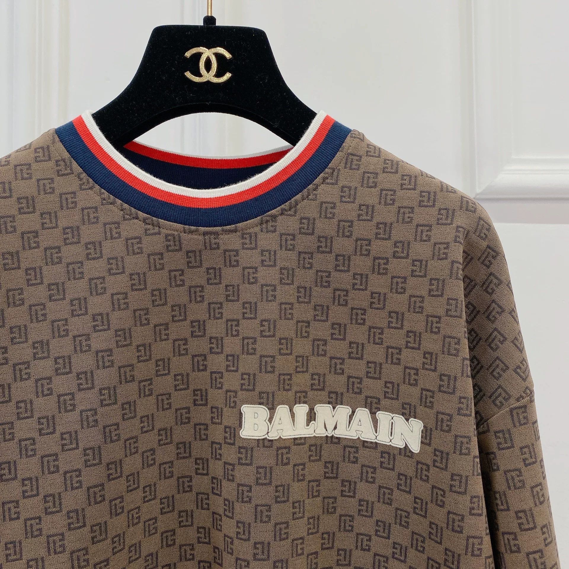 Balmain balmain cropped top with logo detail Size US M / EU 48-50 / 2 - 4 Thumbnail