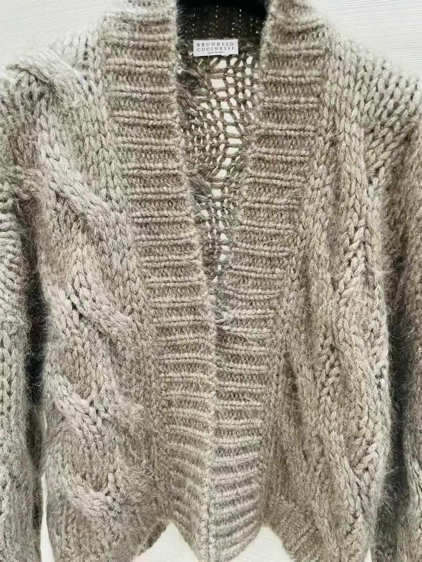 Brunello Cucinelli brunello cucinelli knit cardigan with button Size US S / EU 44-46 / 1 - 5 Thumbnail