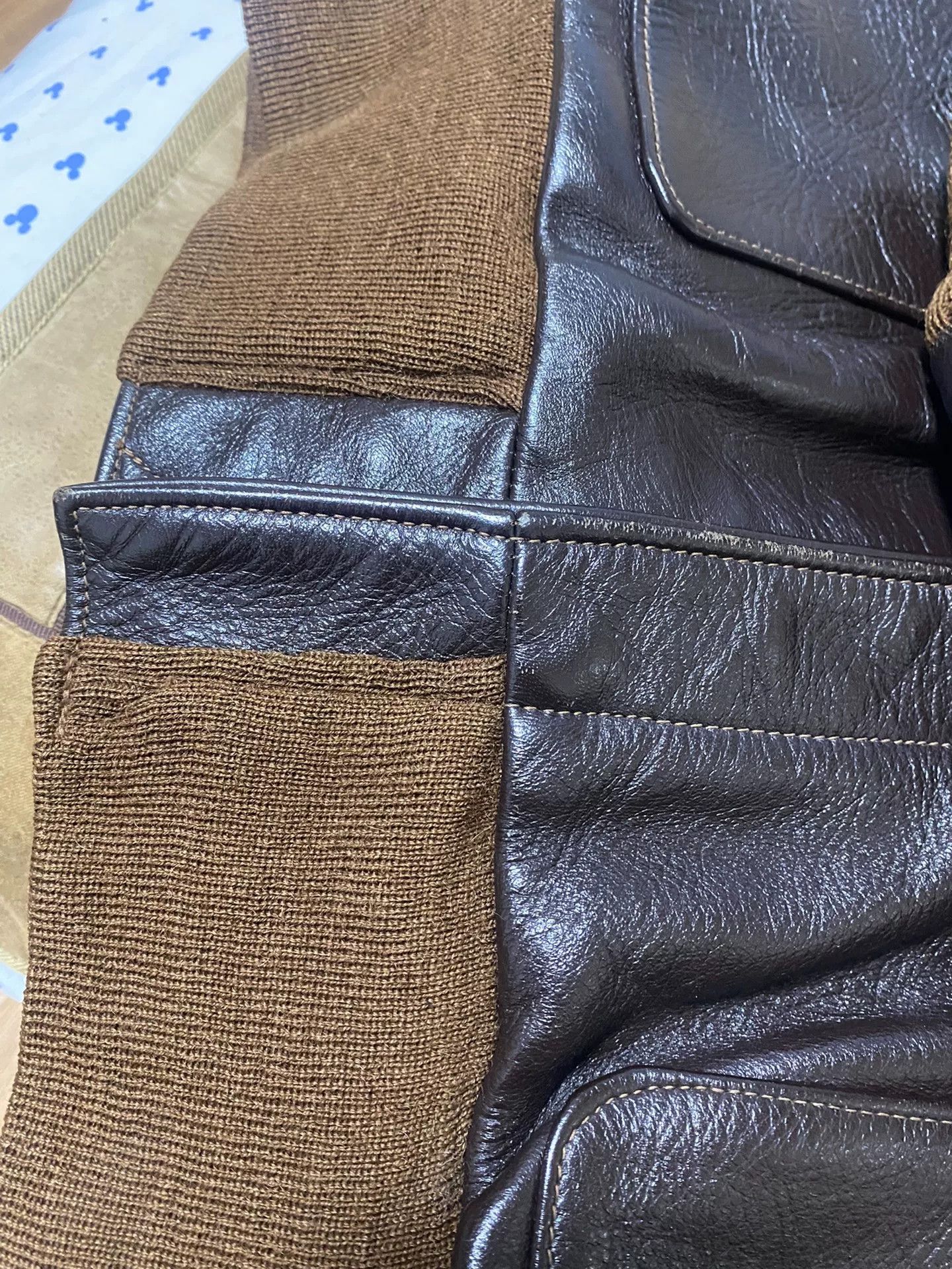 The Real McCoy's the real mccoy a2 brown leather jacket Size US M / EU 48-50 / 2 - 6 Thumbnail
