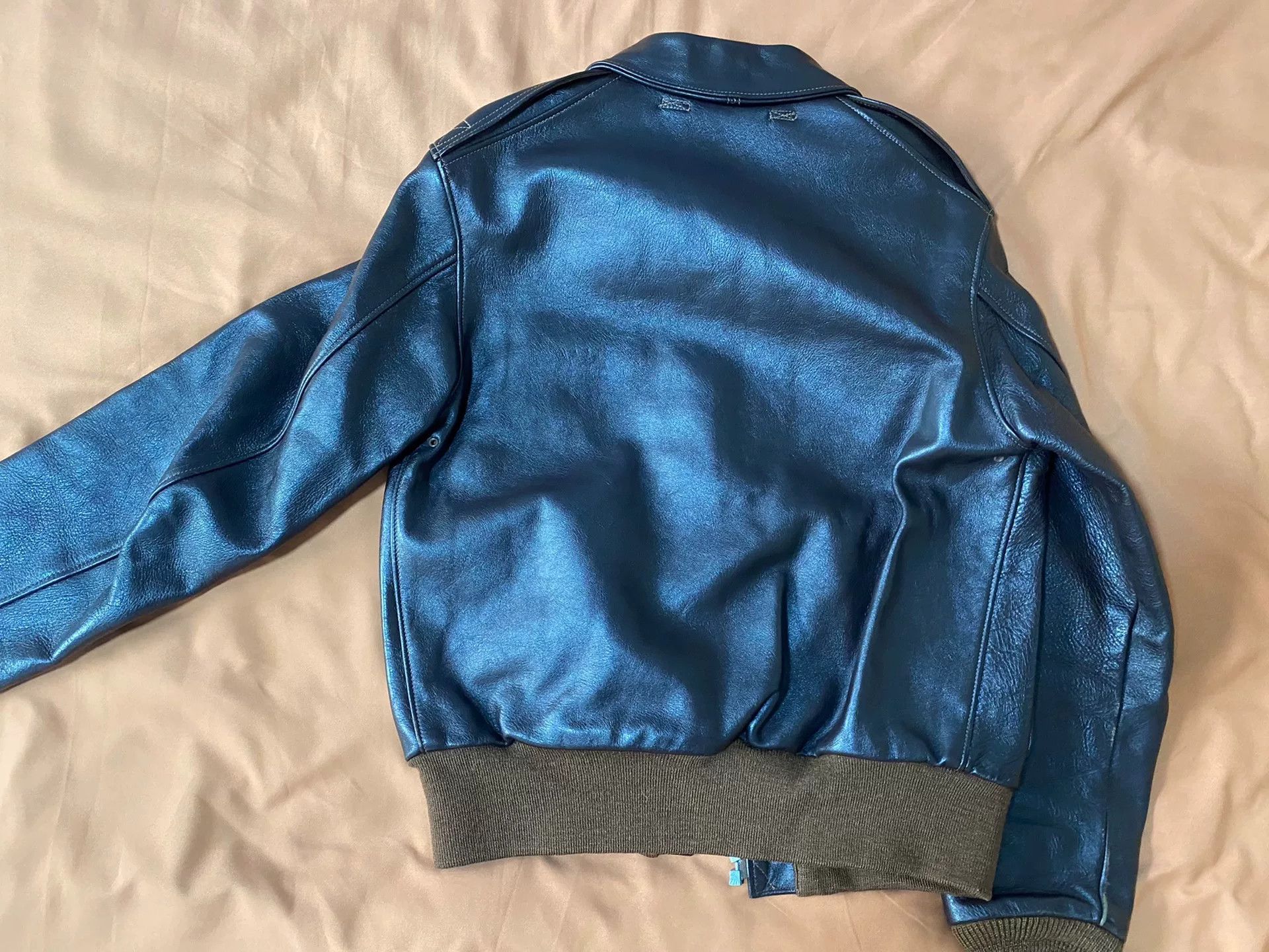The Real McCoy's the real mccoy a2 brown leather jacket Size US M / EU 48-50 / 2 - 9 Thumbnail