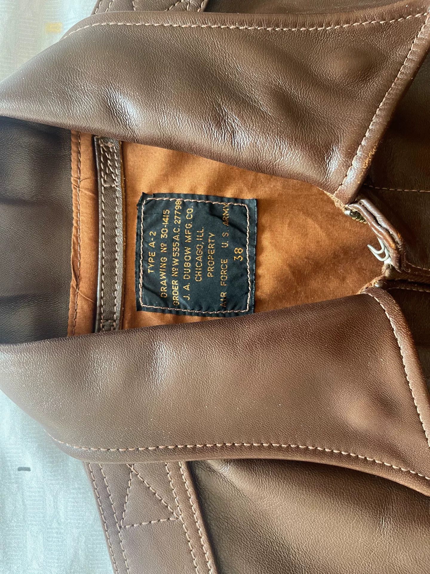 The Real McCoy's the real mccoy's a2 leather pilot jacket Size US M / EU 48-50 / 2 - 3 Thumbnail