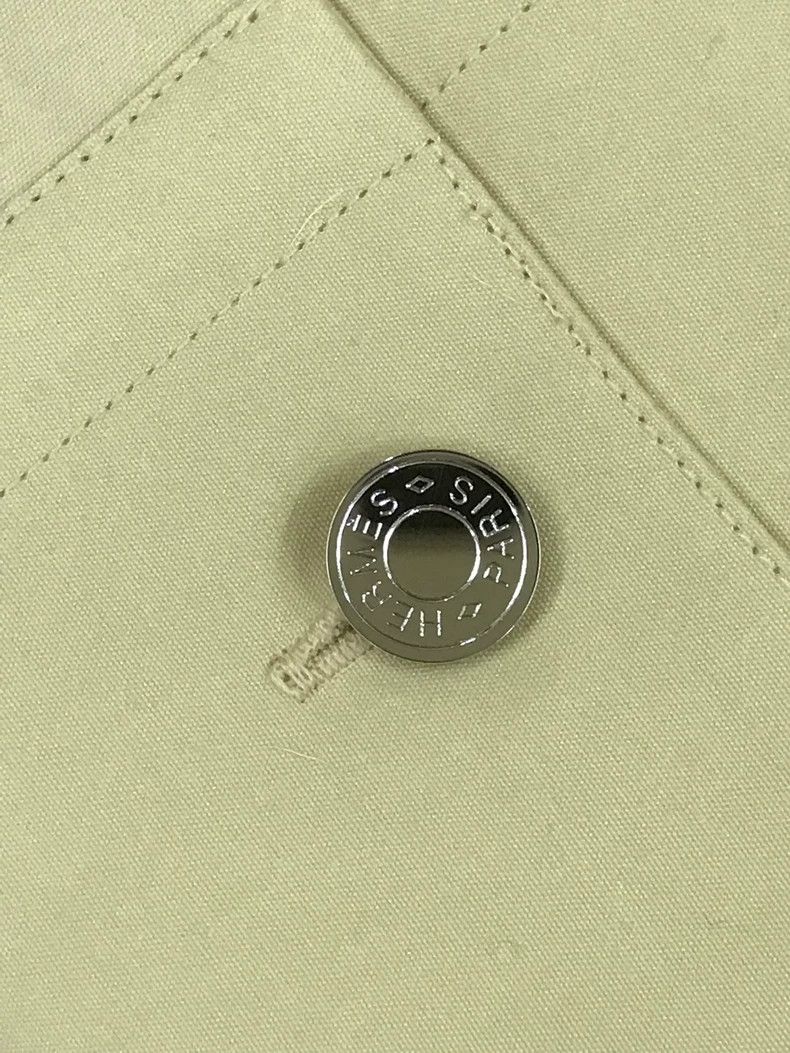 Hermes Hermes Yellow Bow Collar Shirt Size US M / EU 48-50 / 2 - 4 Thumbnail