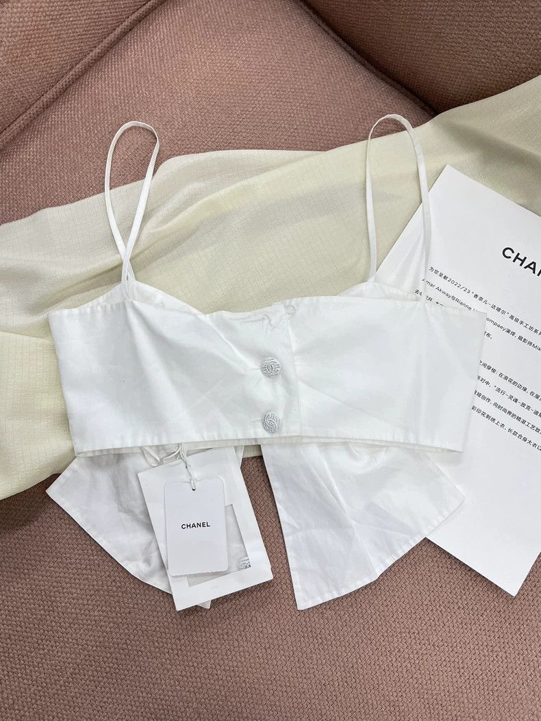Chanel Chanel Camellia Sling Top Jennie Size US XS / EU 42 / 0 - 3 Thumbnail