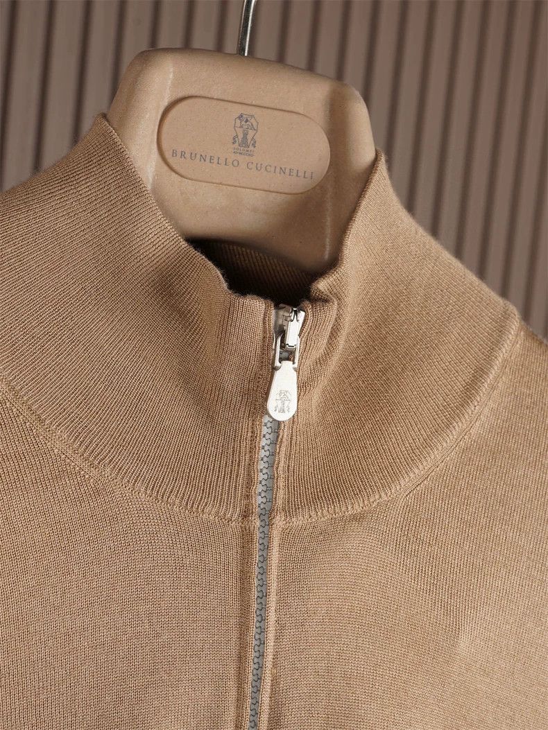 Brunello Cucinelli Brunello Cucinelli Cashmere Silk Jacket Size US S / EU 44-46 / 1 - 4 Thumbnail