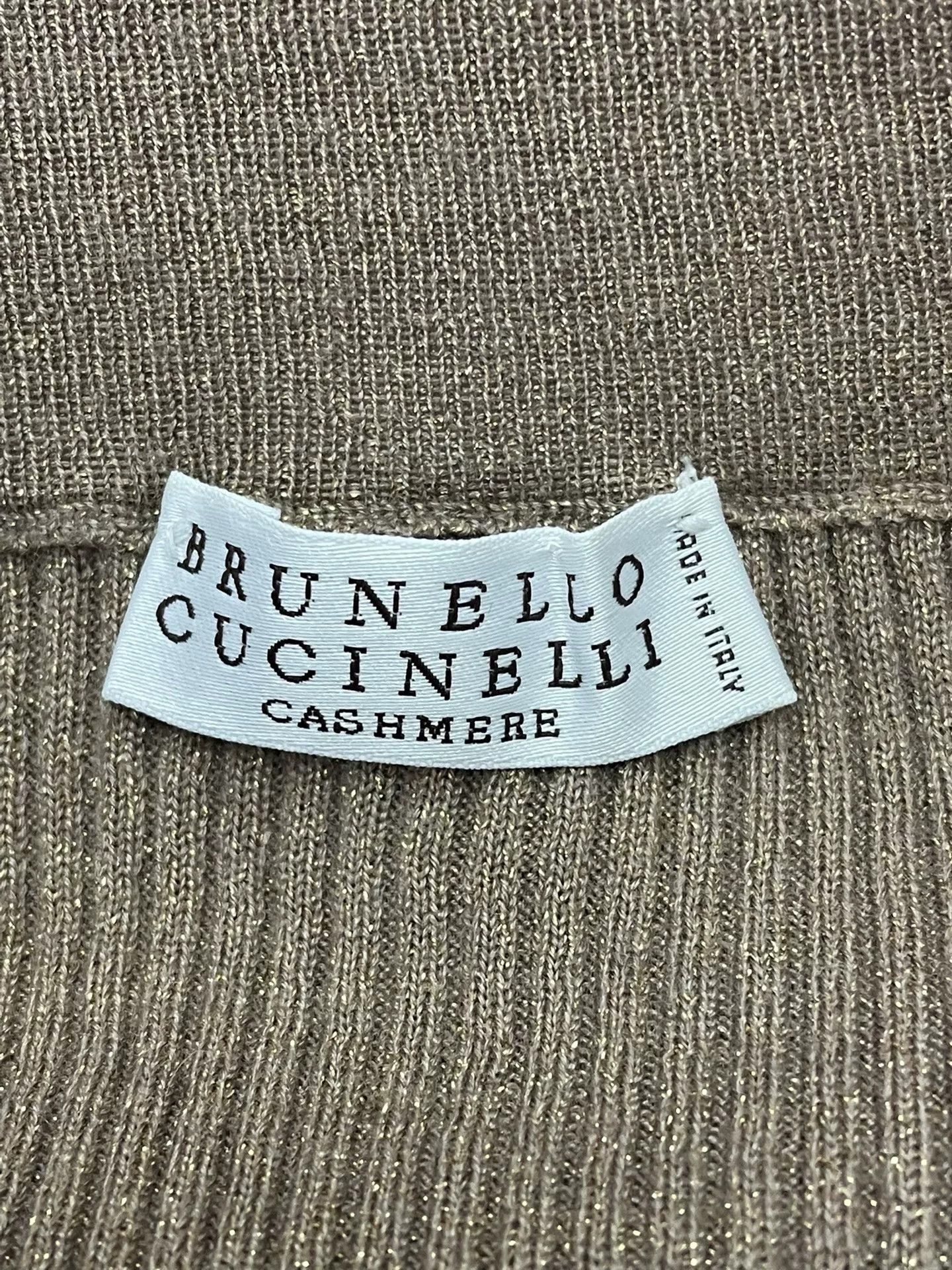 Brunello Cucinelli Brunello Cucinelli Beige Knit Set S Size US S / EU 44-46 / 1 - 7 Thumbnail