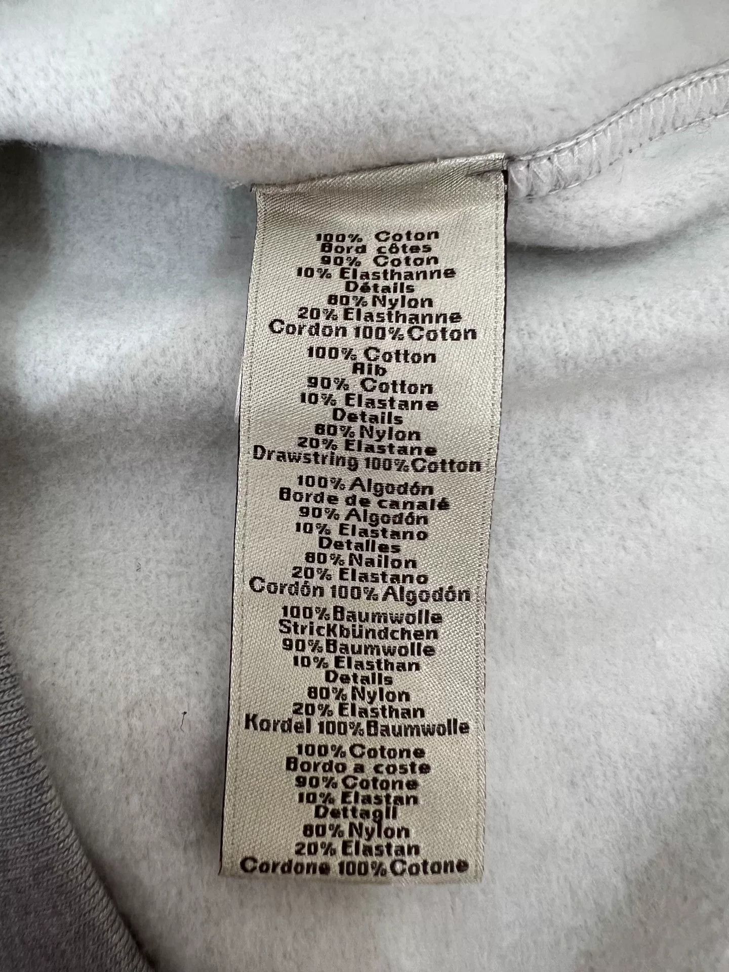 Hermes Hermes Men's Gray Hooded Cardigan Size US L / EU 52-54 / 3 - 8 Thumbnail