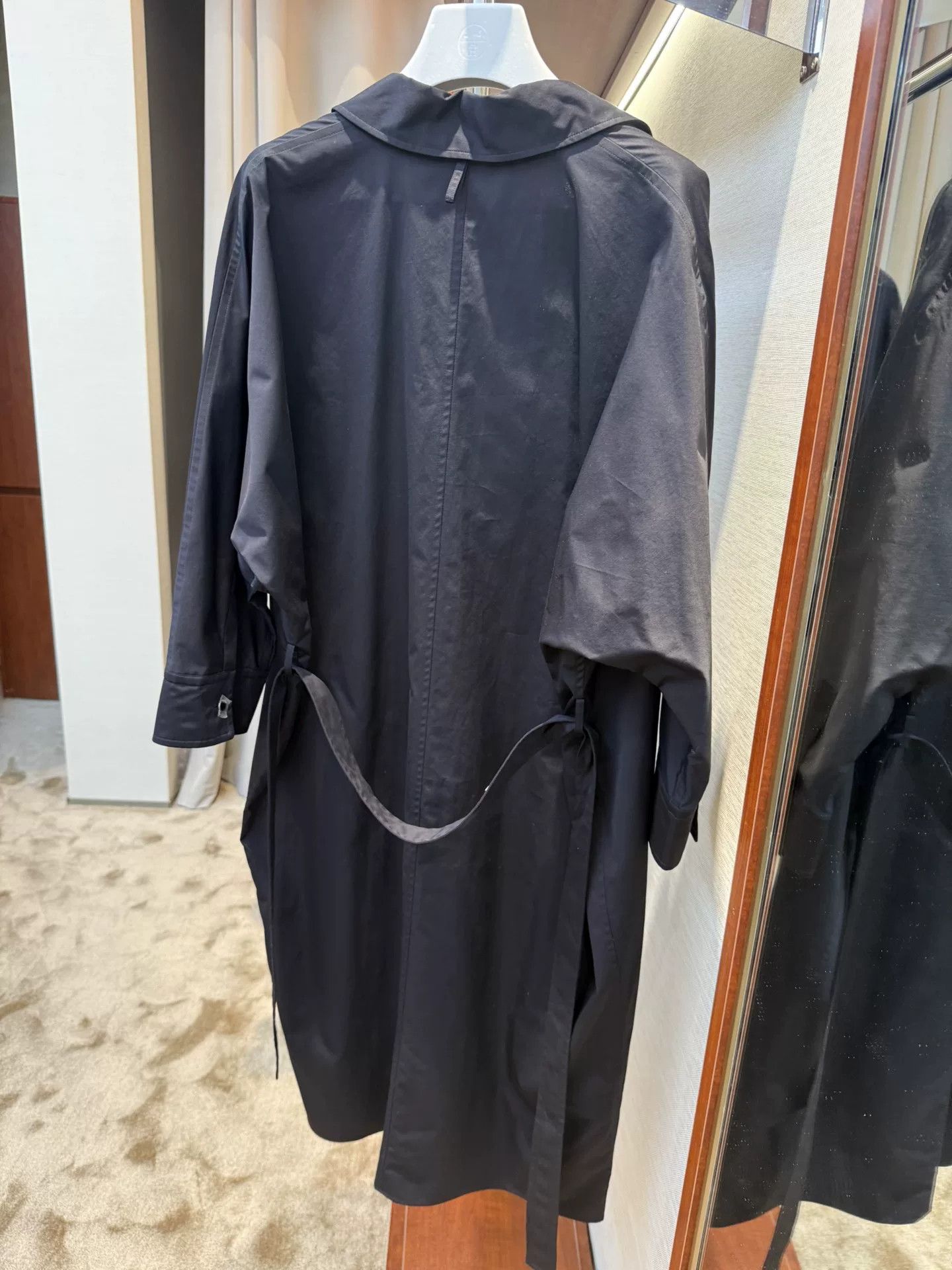 Hermes Black Cotton Dress