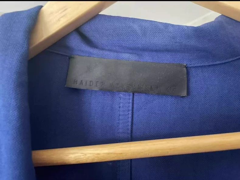 Haider Ackermann Haider Ackermann Blue Cargo Trench Coat Size US S / EU 44-46 / 1 - 5 Thumbnail