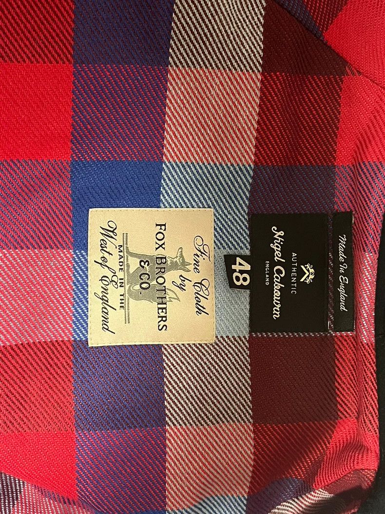Vintage Nigel Cabourn British Wool Navy Coat Size US L / EU 52-54 / 3 - 2 Thumbnail