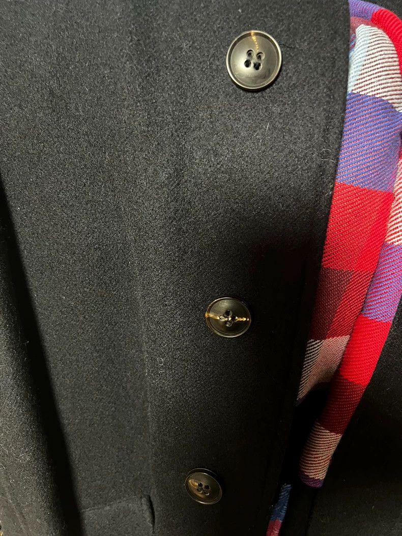 Vintage Nigel Cabourn British Wool Navy Coat Size US L / EU 52-54 / 3 - 6 Thumbnail