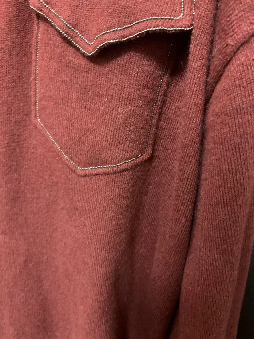 Vintage Brunello Cucinelli Red Sweater S Size US S / EU 44-46 / 1 - 3 Thumbnail