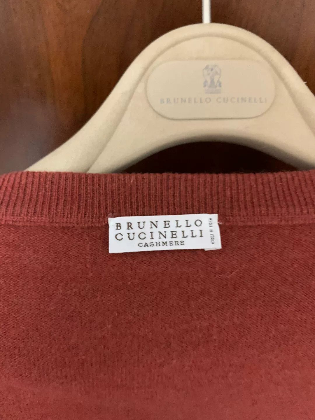Vintage Brunello Cucinelli Red Sweater S Size US S / EU 44-46 / 1 - 5 Thumbnail