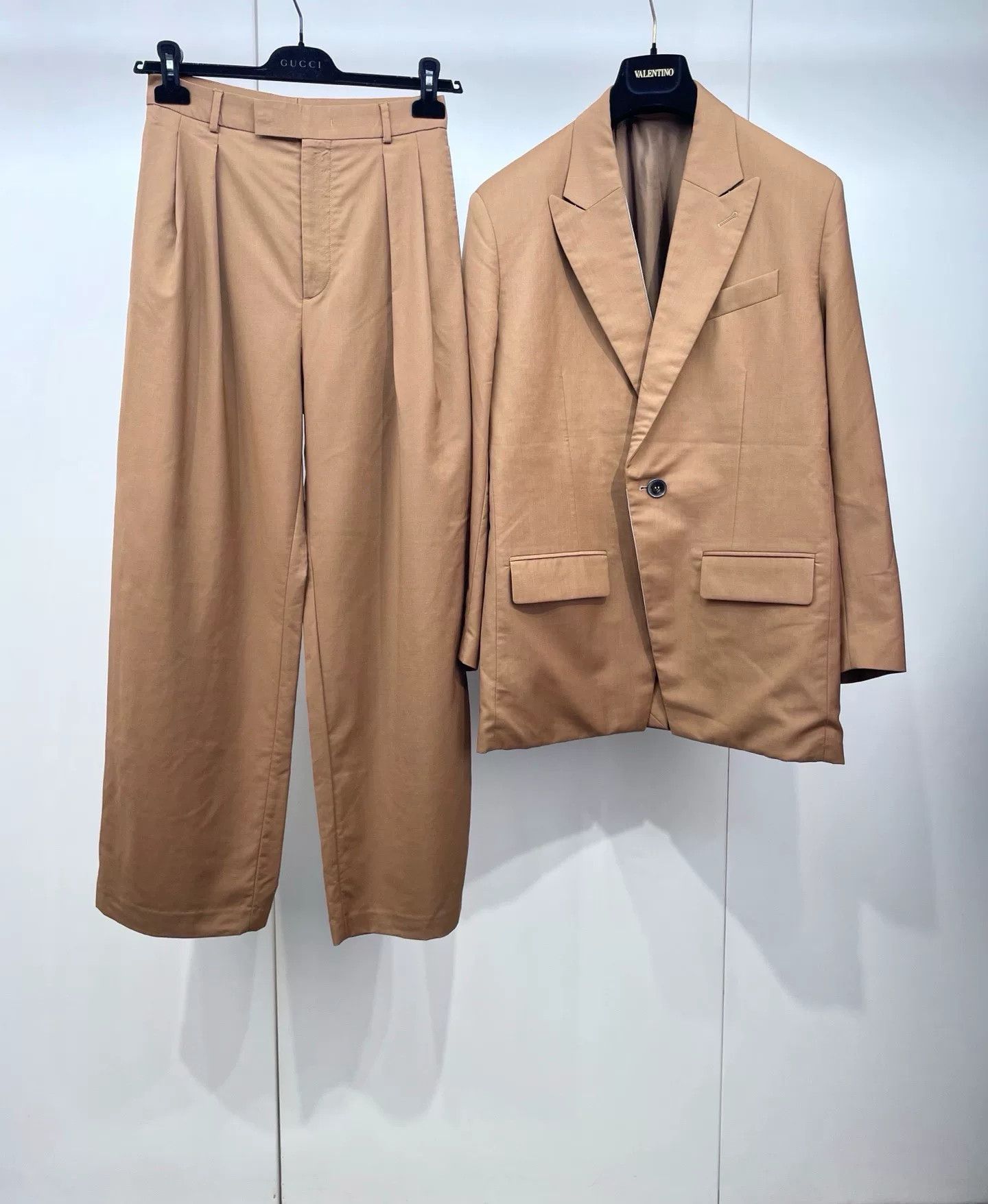 Valentino Valentino Brown Casual Suit Top Size US XL / EU 56 / 4 - 2 Thumbnail