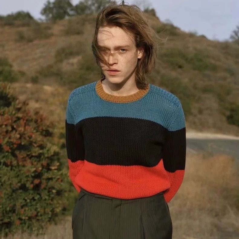 Louis Vuitton Louis Vuitton Colorblock Knit Sweater Size US S / EU 44-46 / 1 - 7 Thumbnail