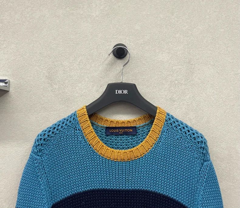 Louis Vuitton Louis Vuitton Colorblock Knit Sweater Size US S / EU 44-46 / 1 - 4 Thumbnail