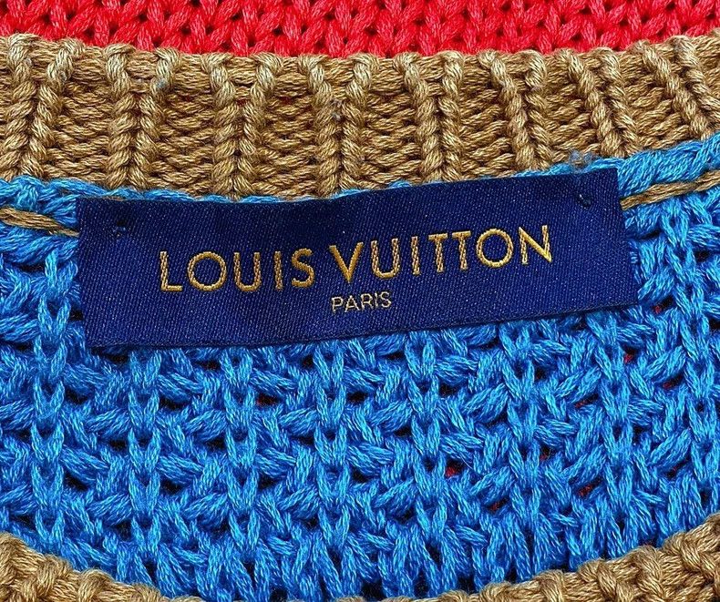 Louis Vuitton LV Colorblock Pullover Knit Sweater Size US S / EU 44-46 / 1 - 5 Thumbnail
