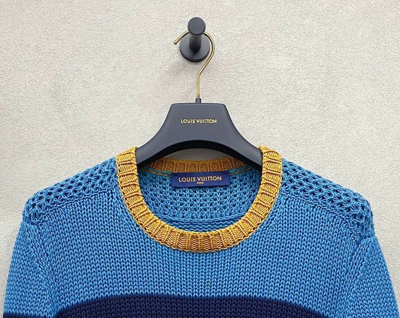 Louis Vuitton LV Colorblock Pullover Knit Sweater Size US S / EU 44-46 / 1 - 4 Thumbnail