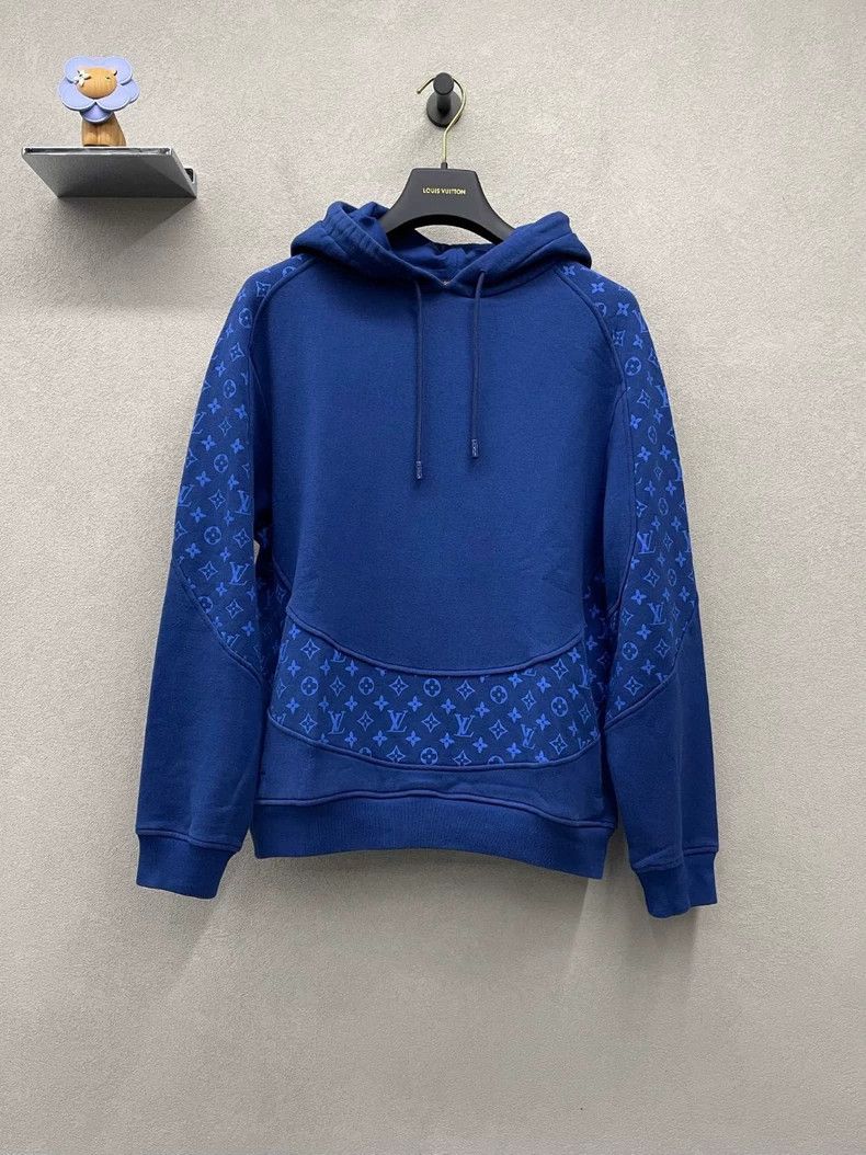 Louis Vuitton Louis Vuitton Monogram Patchwork Hoodie Size US M / EU 48-50 / 2 - 2 Thumbnail
