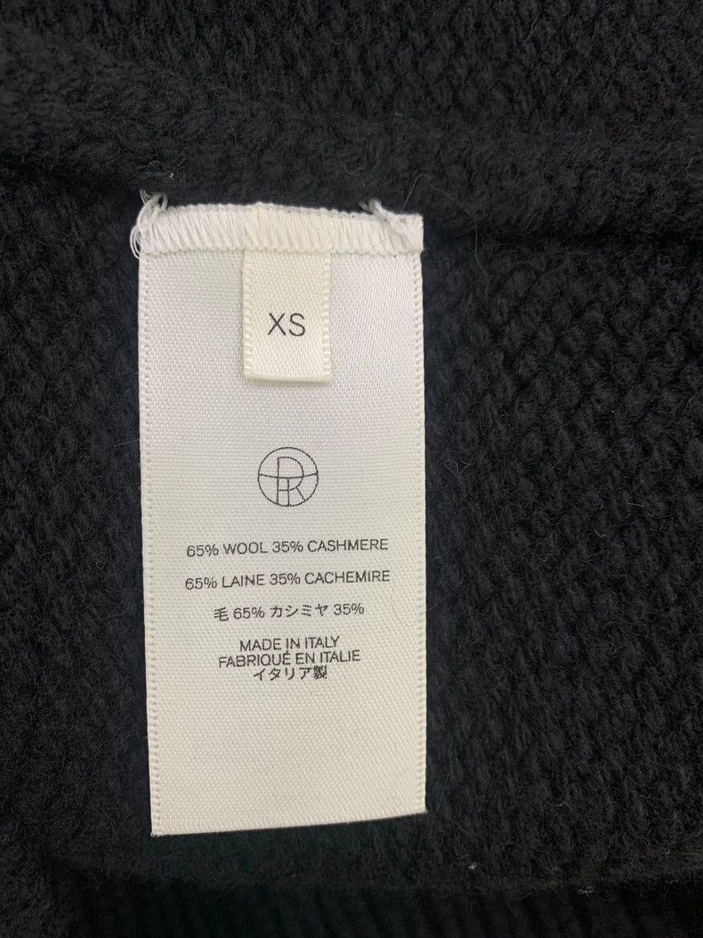 The Row The Row Ophelia Black Sweater XS Size US XS / EU 42 / 0 - 4 Thumbnail