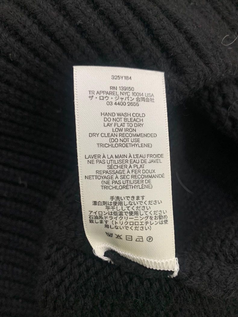 The Row The Row Ophelia Black Sweater XS Size US XS / EU 42 / 0 - 5 Thumbnail