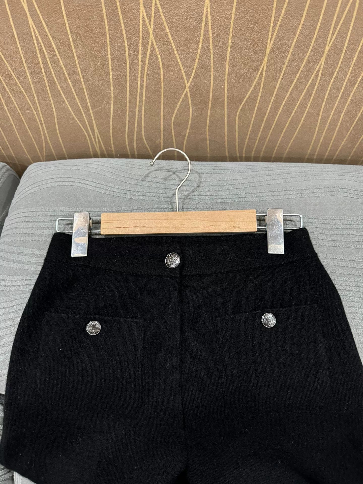 Chanel Chanel Cashmere Wide-Leg Pants Size US 26 / EU 42 - 3 Thumbnail
