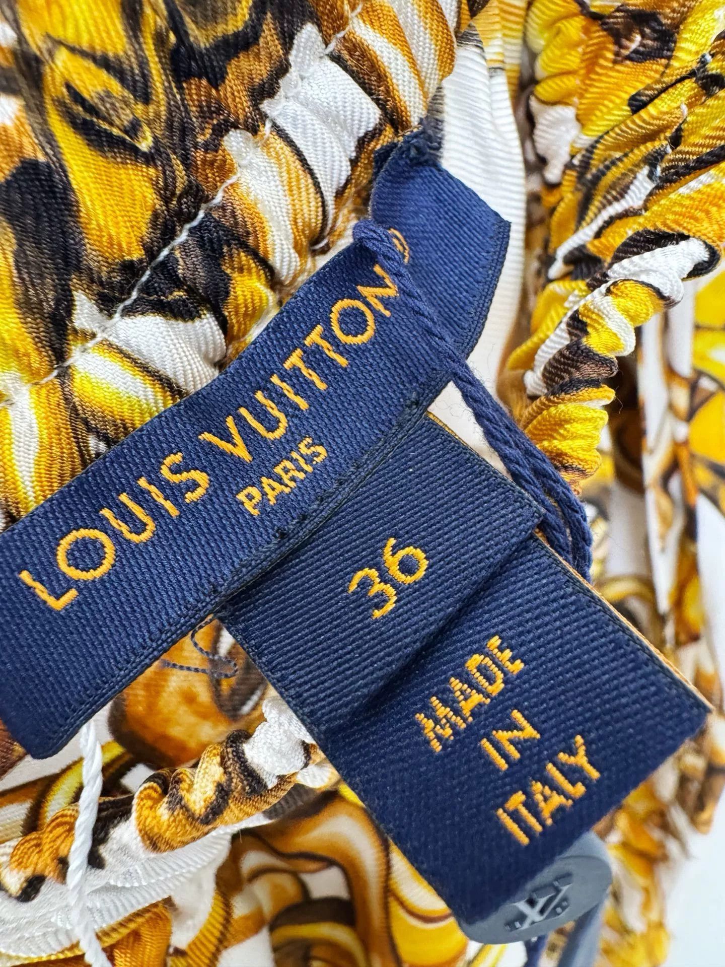 Louis Vuitton Silk Pants with Tags