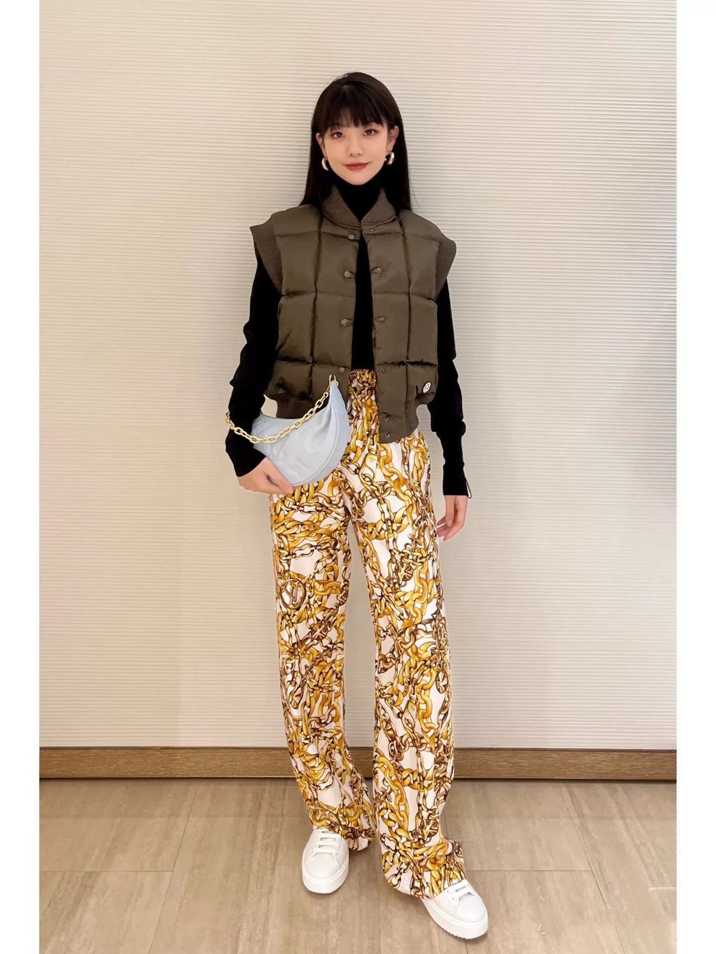 Louis Vuitton Silk Pants with Tags