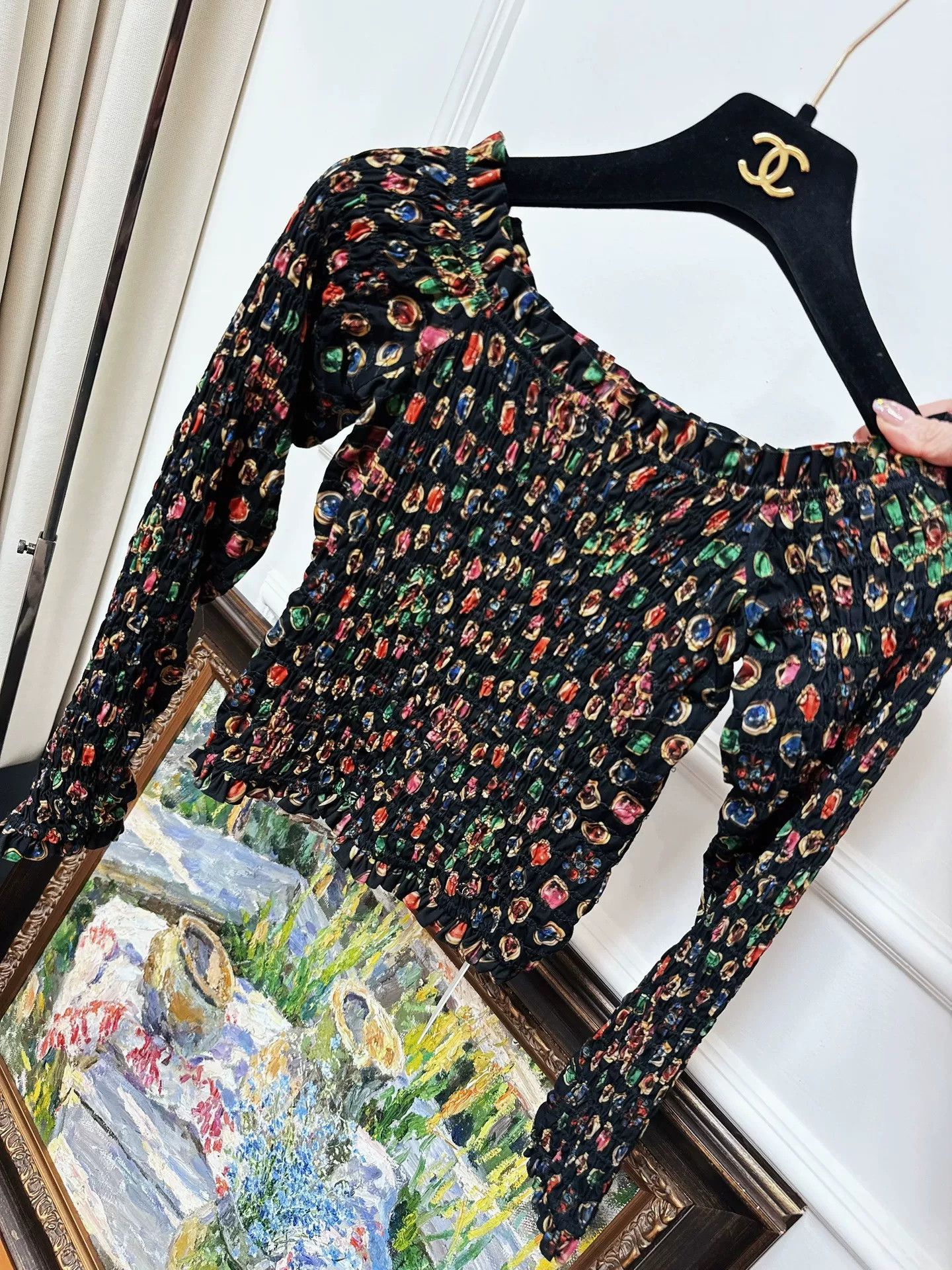 Chanel channel 21c early spring one-shoulder top Size US S / EU 44-46 / 1 - 4 Thumbnail