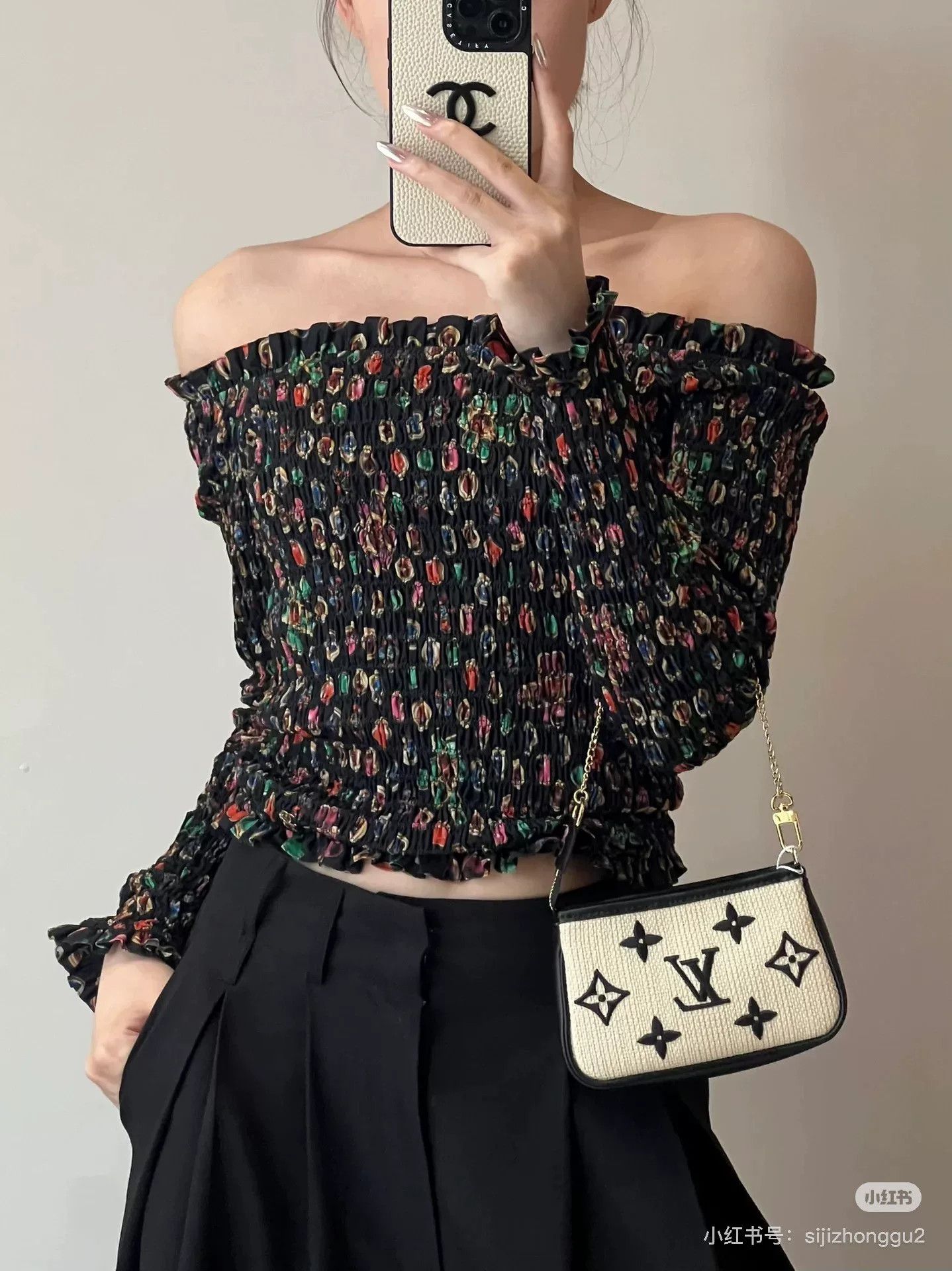 Chanel channel 21c early spring one-shoulder top Size US S / EU 44-46 / 1 - 7 Thumbnail