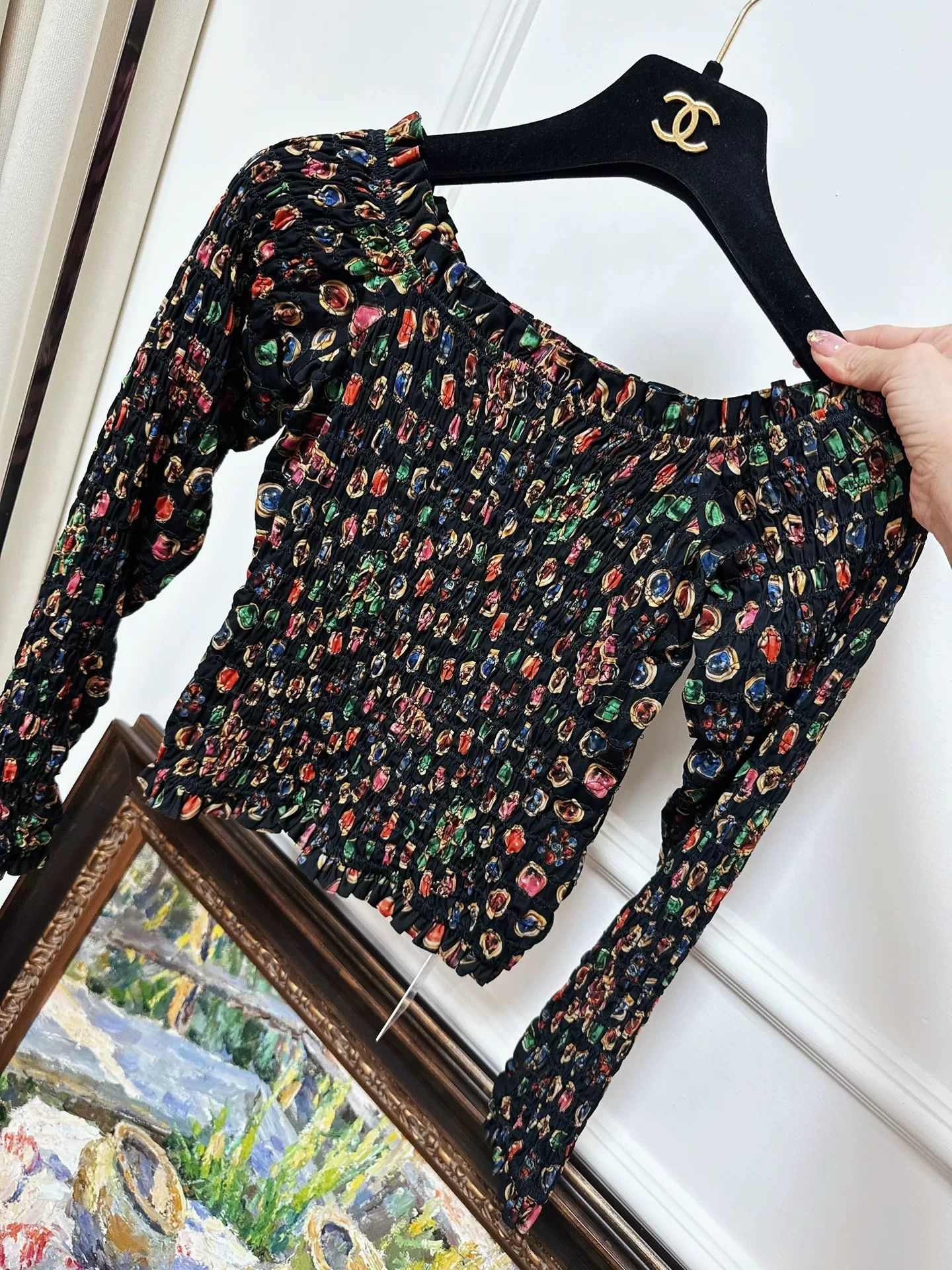 Chanel channel 21c early spring one-shoulder top Size US S / EU 44-46 / 1 - 5 Thumbnail