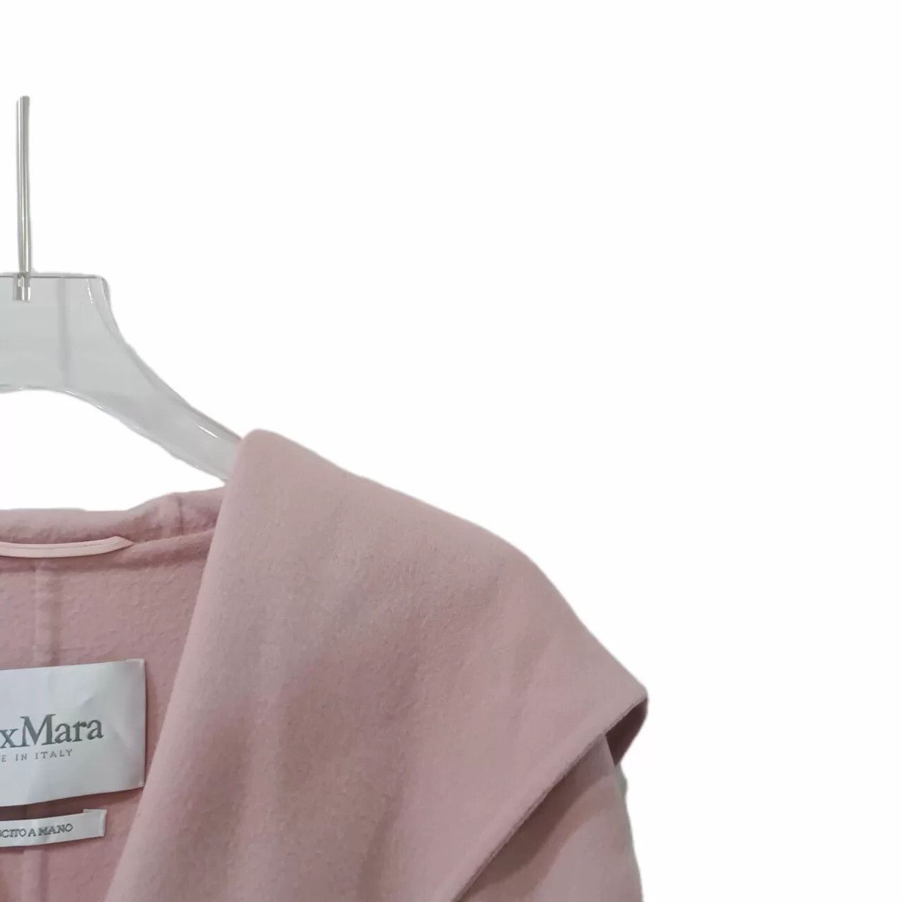 Max Mara maxmara pink wool long sleeve coat Size US XS / EU 42 / 0 - 4 Thumbnail