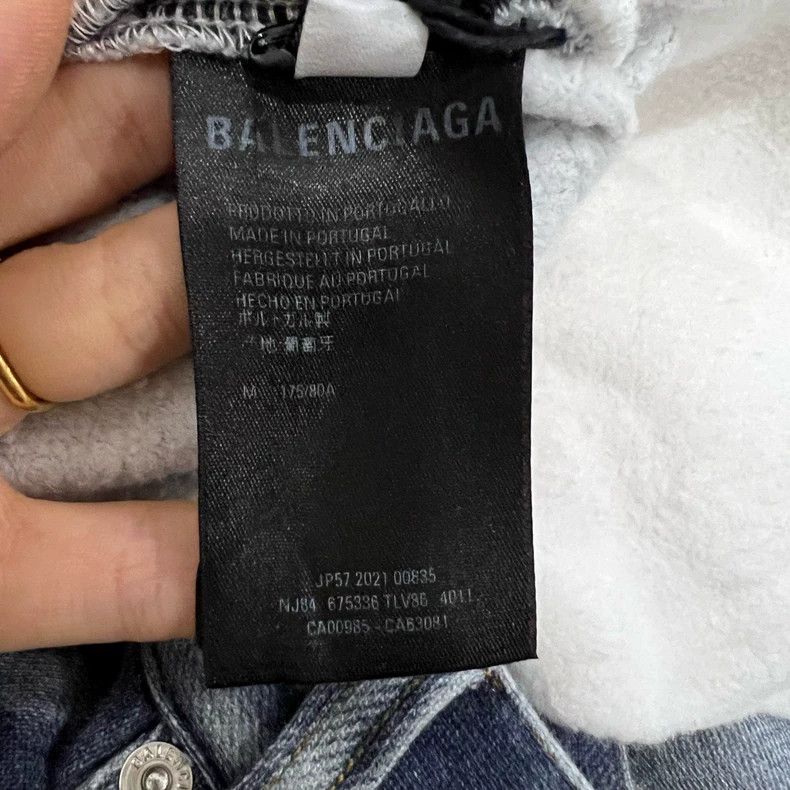 Balenciaga Balenciaga Distressed Denim Jeans Size US 28 / EU 44 - 4 Thumbnail