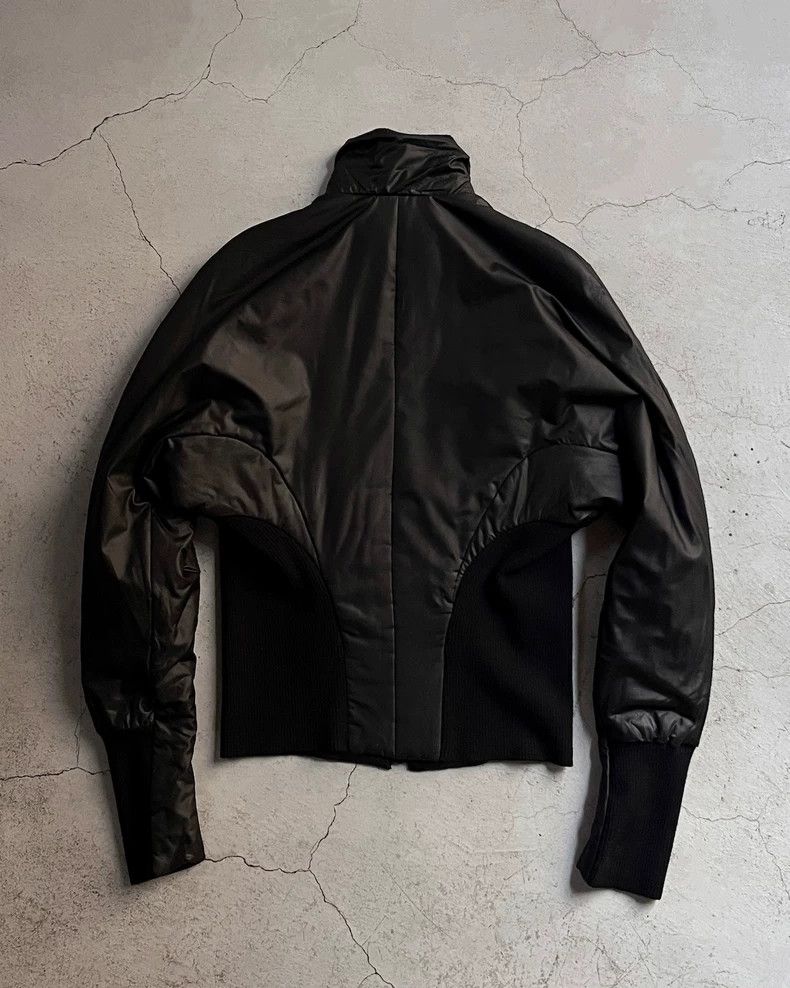 Helmut Lang HELMUT LANG 2003AW Wool Rib Bomber Jacket Size US XS / EU 42 / 0 - 3 Thumbnail