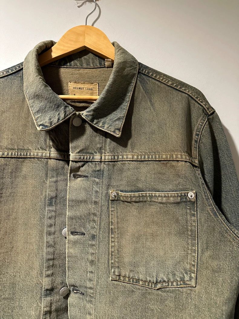 Helmut Lang Helmut Lang 1998AW Stained Denim Jacket Size US L / EU 52-54 / 3 - 2 Thumbnail