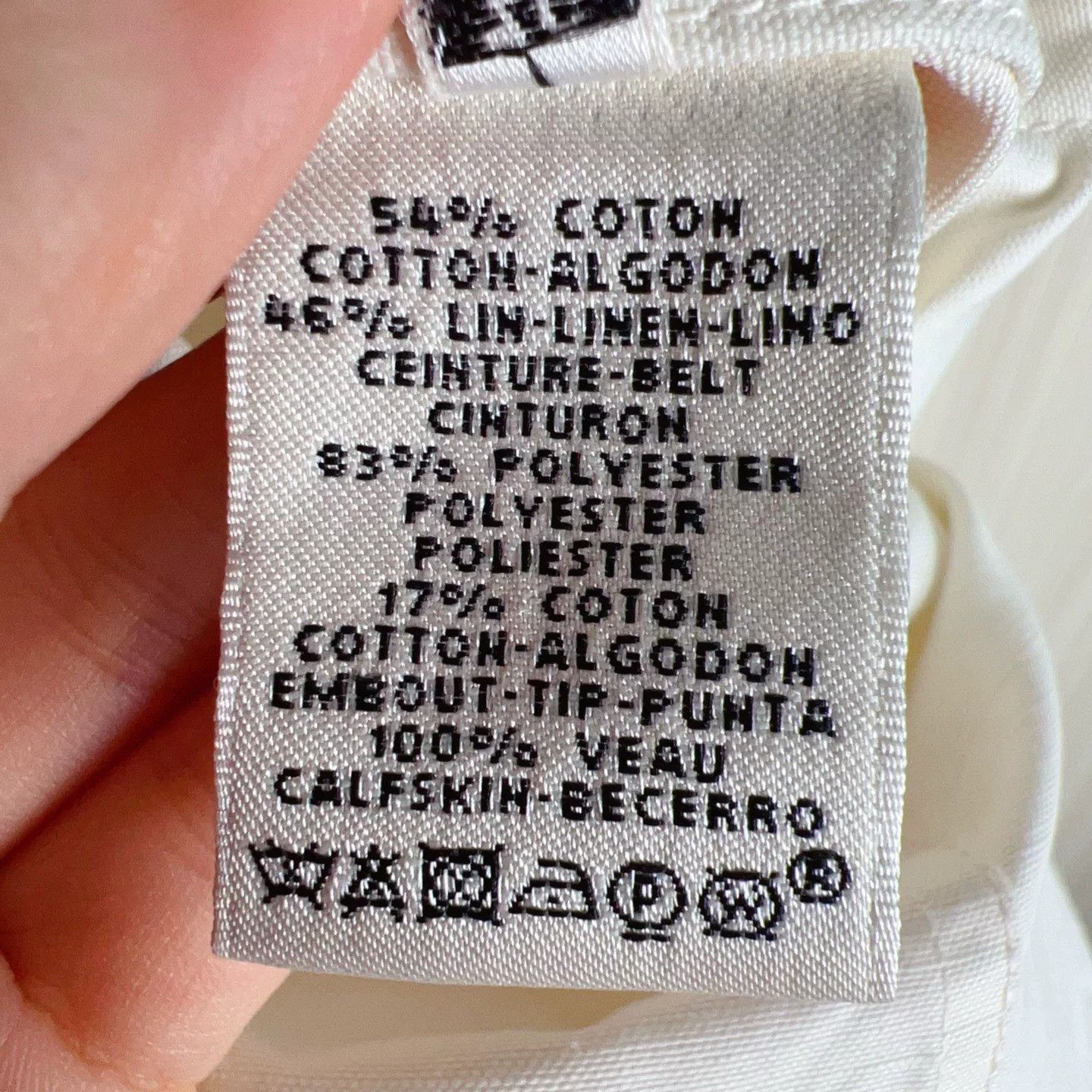 Hermes Hermes Sleeveless White Dress Size US S / EU 44-46 / 1 - 4 Thumbnail