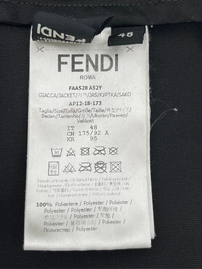 Fendi FENDI Men's Hooded Slim Jacket Size US M / EU 48-50 / 2 - 4 Thumbnail