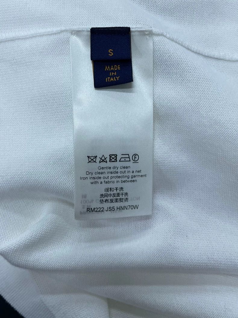 Louis Vuitton LV Colorblock Logo Knit Short Sleeve Size US S / EU 44-46 / 1 - 5 Thumbnail