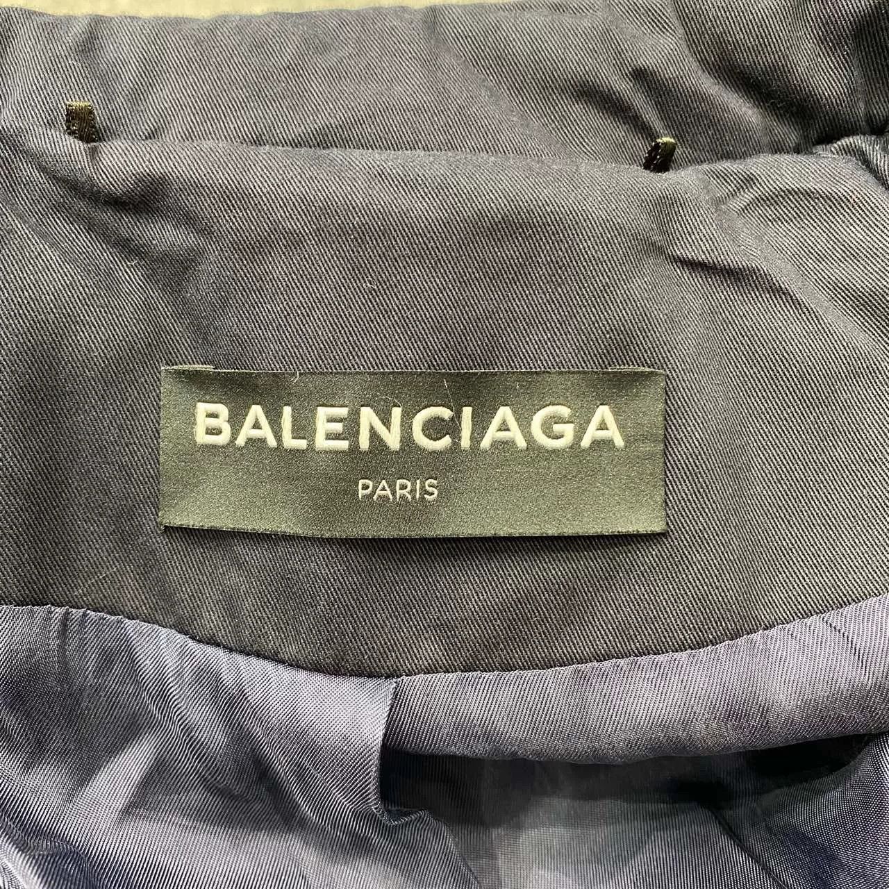 Balenciaga Balenciaga Blue Cotton Coat Outerwear Size US M / EU 48-50 / 2 - 4 Thumbnail