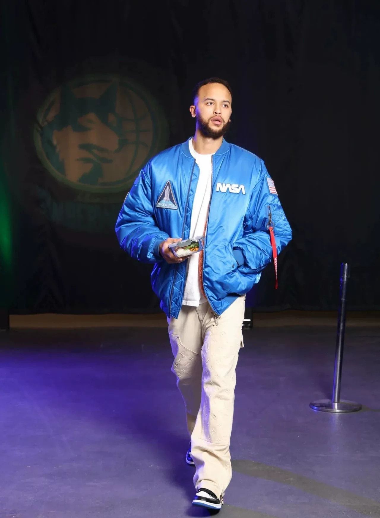 Balenciaga Balenciaga NASA collaboration blue flight jacket Size US M / EU 48-50 / 2 - 6 Thumbnail
