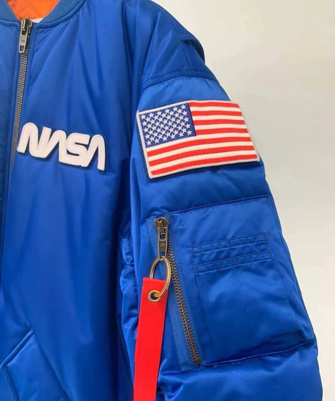 Balenciaga Balenciaga NASA collaboration blue flight jacket Size US M / EU 48-50 / 2 - 3 Thumbnail
