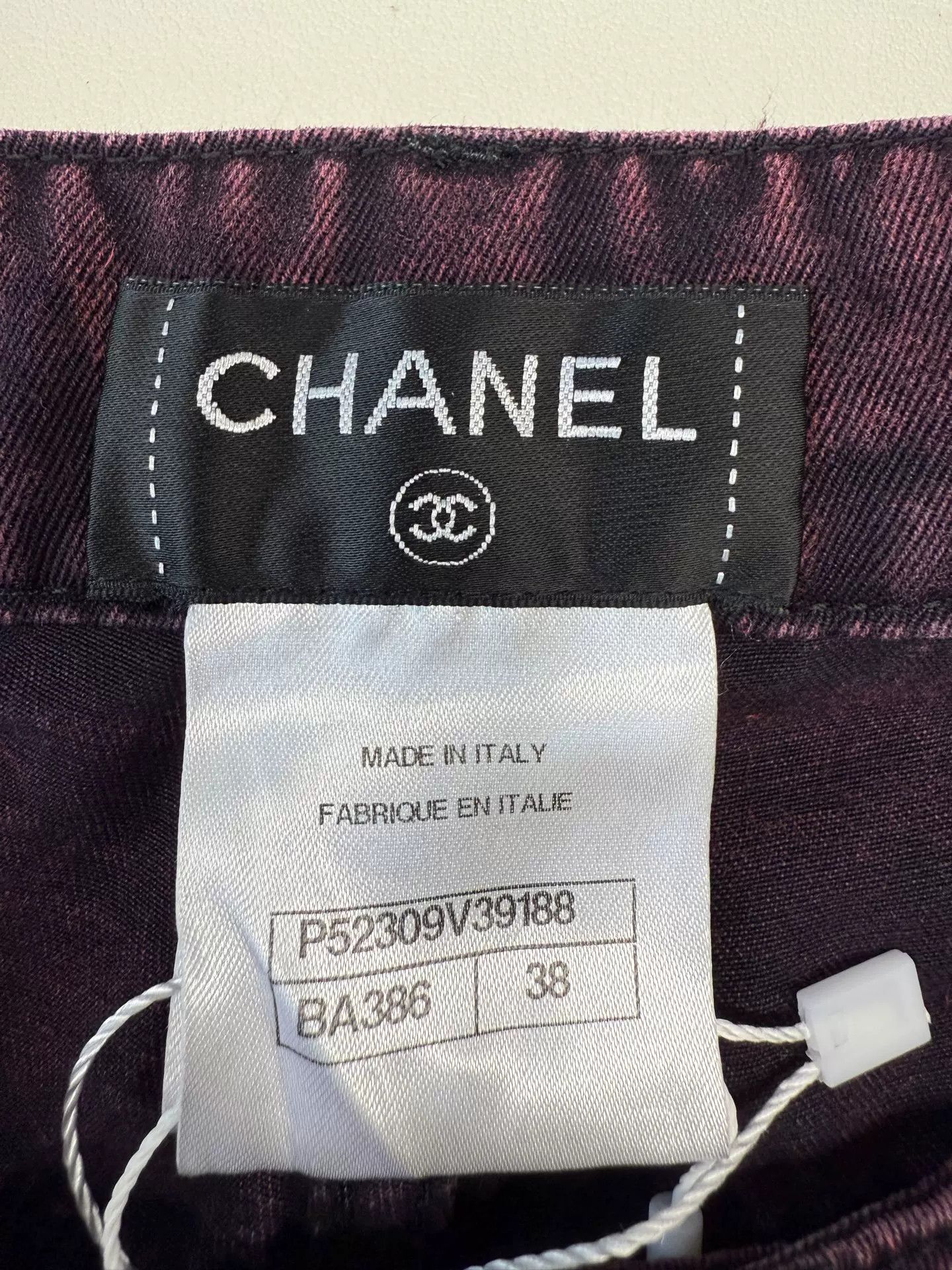 Chanel chanel purple denim pants size 38 Size US 38 / EU 54 - 3 Thumbnail
