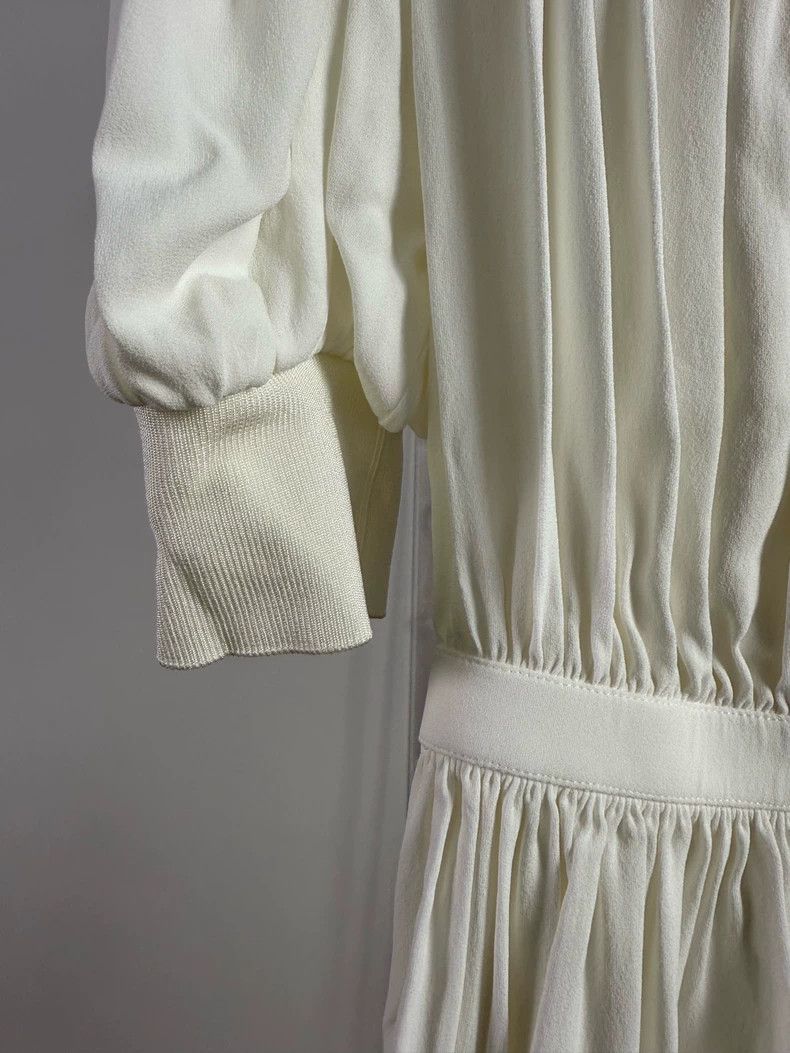 Louis Vuitton Louis Vuitton Patchwork White Dress Size US XS / EU 42 / 0 - 5 Thumbnail