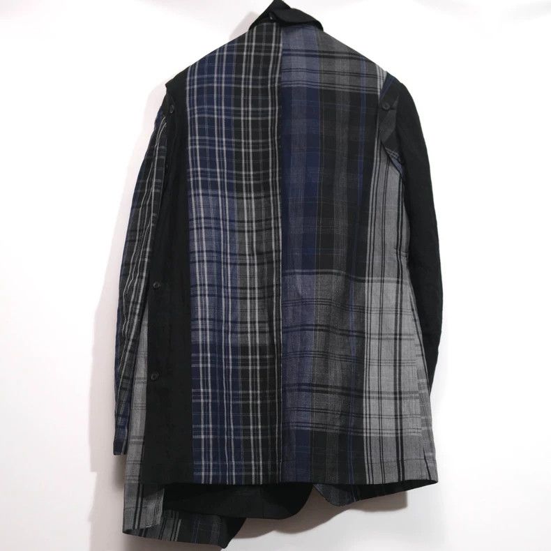 Yohji Yamamoto Yohji Yamamoto 21SS Linen Plaid Blazer Size US M / EU 48-50 / 2 - 5 Thumbnail