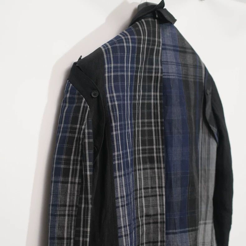 Yohji Yamamoto Yohji Yamamoto 21SS Linen Plaid Blazer Size US M / EU 48-50 / 2 - 3 Thumbnail